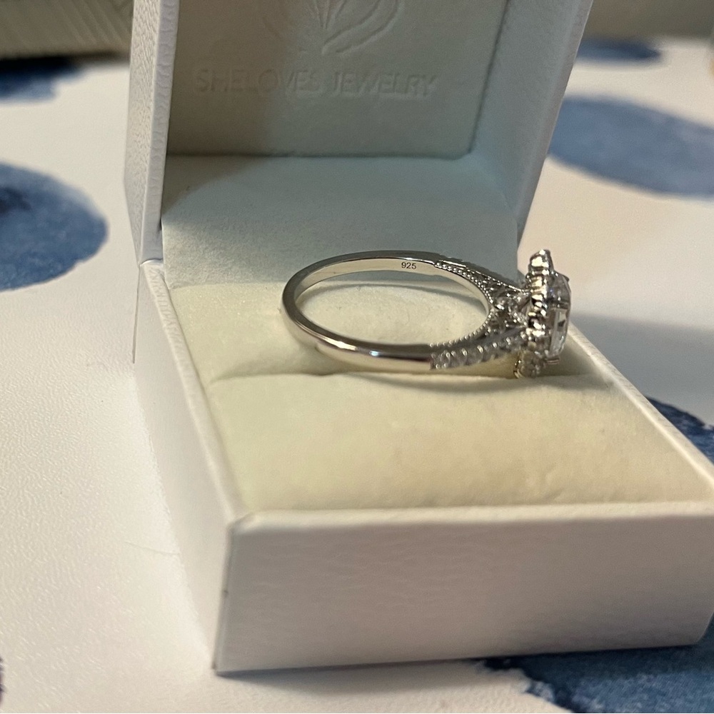 Simulated Diamond Ring - image 6